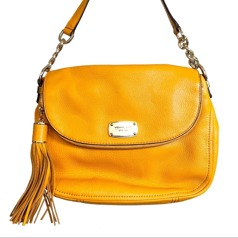 Authentic Michael Kors Leather Handbag